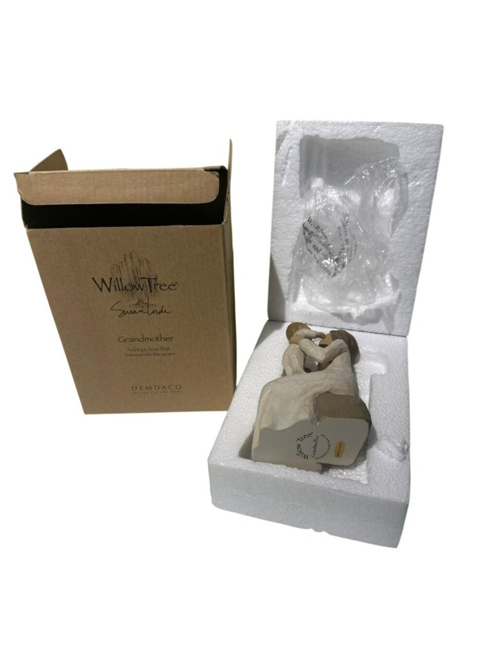 New Willow Tree Grandmother Figurine Sculpted Hand-Painted Figurine 2001 W/ Box